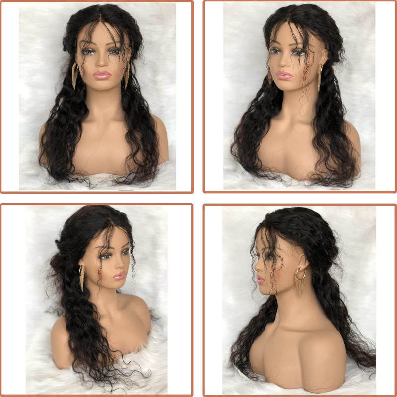 Realistic Female Mannequin Head with Shoulder Manikin PVC Head Bust Wig Head Stand for Wigs Display Making,Styling,Sunglasses,Necklace Earrings