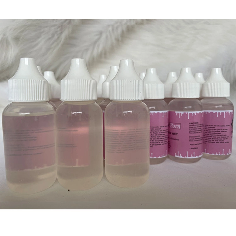 Transparent Strong Hold Glue Waterproof Lace Wig Adhesive clear Glue Low Fume 10pcs/lot glue toupee lace frontal Wigs