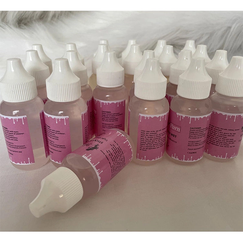 Transparent Strong Hold Glue Waterproof Lace Wig Adhesive clear Glue Low Fume 10pcs/lot glue toupee lace frontal Wigs