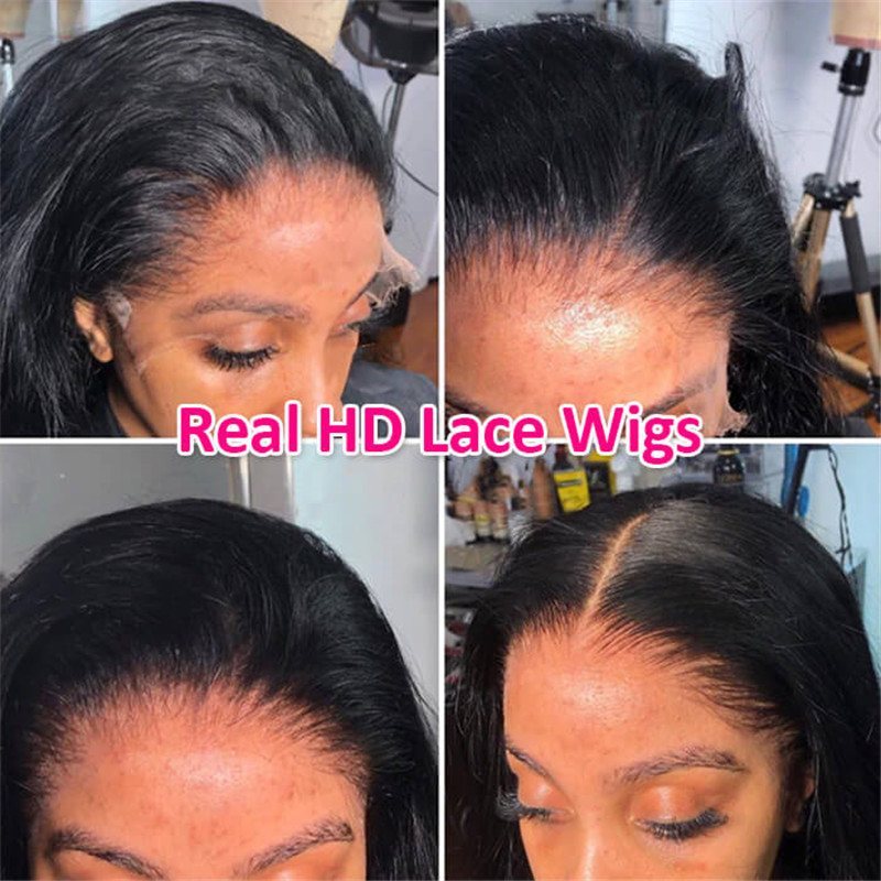 Body Wave Skin Melt Hd Lace Wigs 13*4 Lace Front Wigs Human Hair Real Transparent Lace