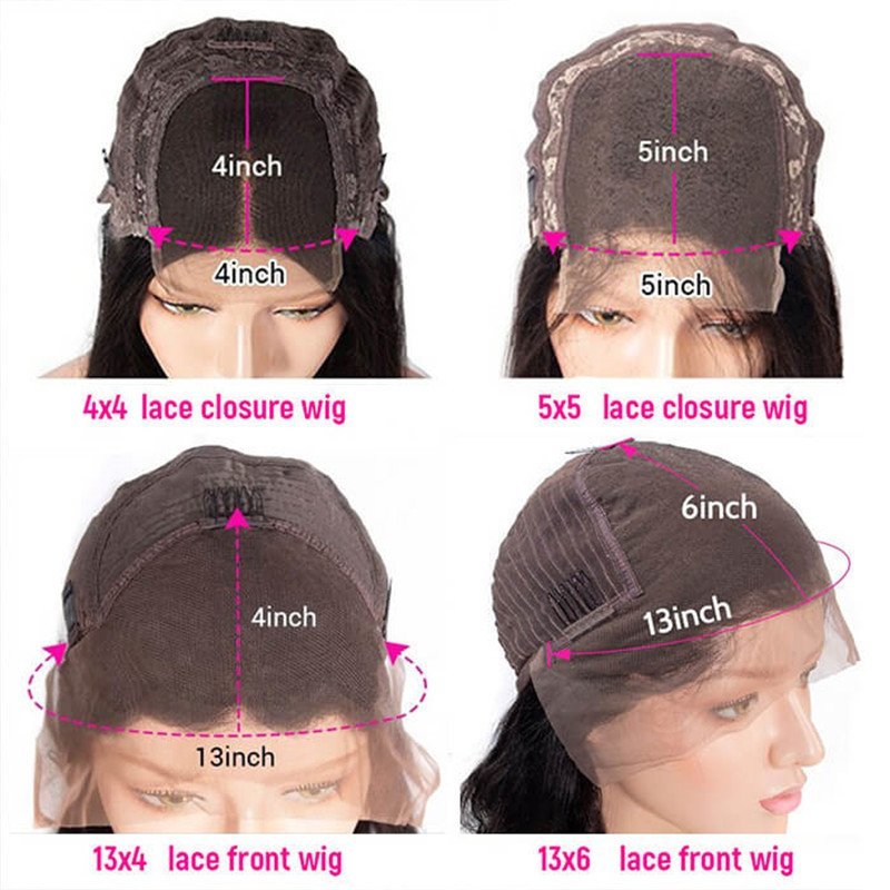 Skin Melt Hd Lace Wigs 13X4 Lace Front Wigs Straight Human Hair Wigs Beauty Supply 30 Inch