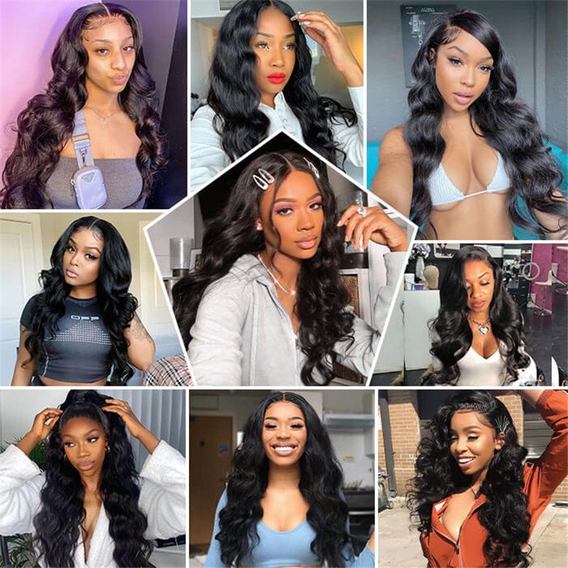 Body Wave Skin Melt Hd Lace Wigs 13*4 Lace Front Wigs Human Hair Real Transparent Lace
