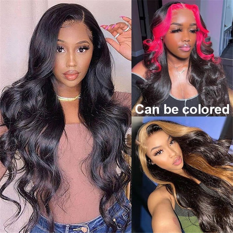 Body Wave Skin Melt Hd Lace Wigs 13*4 Lace Front Wigs Human Hair Real Transparent Lace