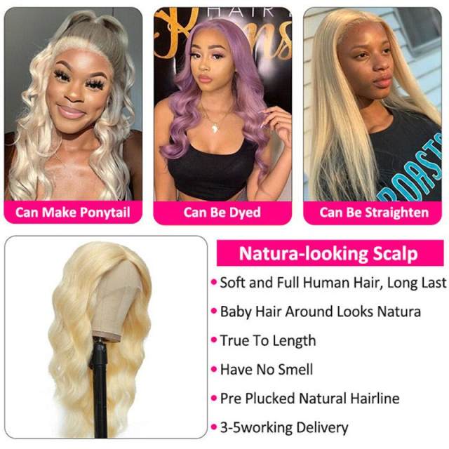 613 Wig Body Wave T Part Lace Wig Human Hair Pre Plucked Transparent Lace Wig For Black Women