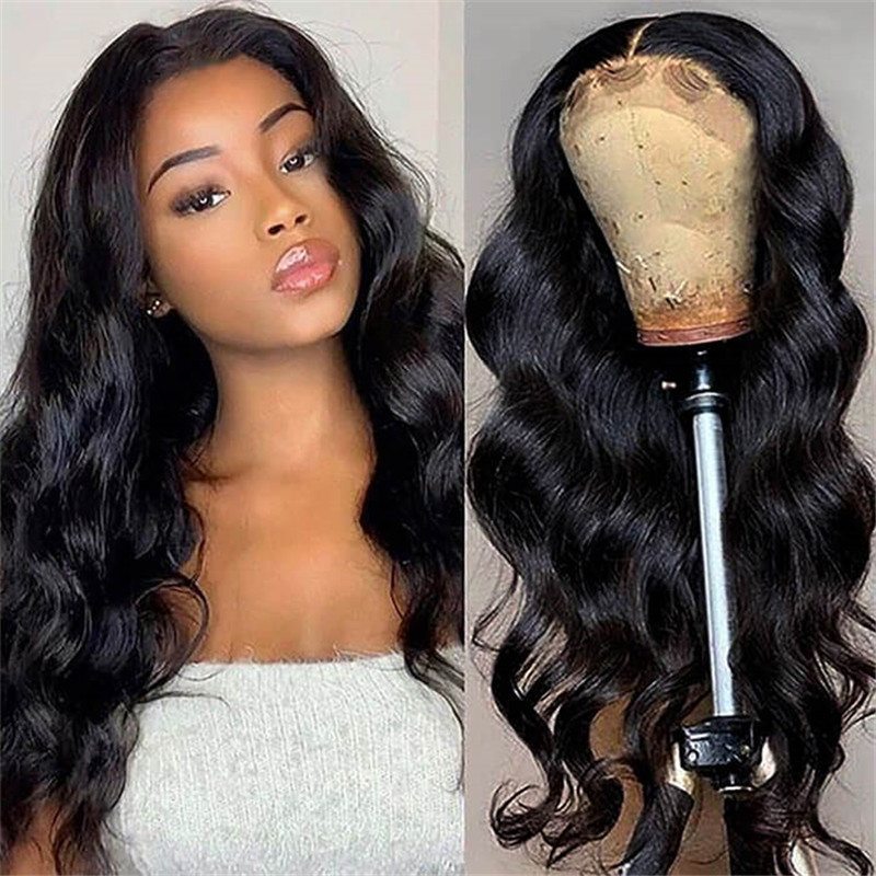 Beginnger-Friendly 4X4 Hd Lace Closure Wigs Human Hair Pre Plucked Hairline Beauty Supply