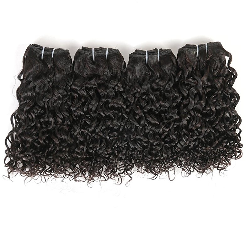 Brazilian Curly Remy Hair with Free Part Lace Closure Kinkys Curly Human Hair Bundles with Closure Hair Natural Color