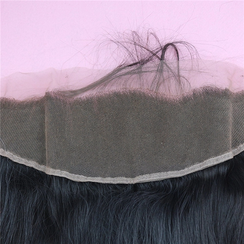 Full Brazilian Lace Frontal Closure 13x4 Front Head Size Frontal With Baby Hair Brazilian Straight 18inch