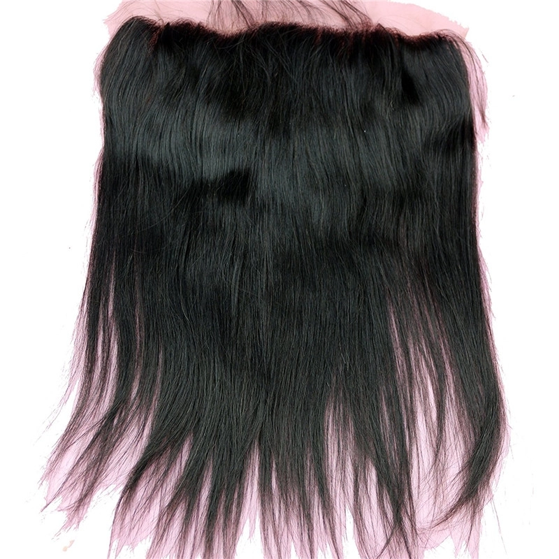 Full Brazilian Lace Frontal Closure 13x4 Front Head Size Frontal With Baby Hair Brazilian Straight 18inch