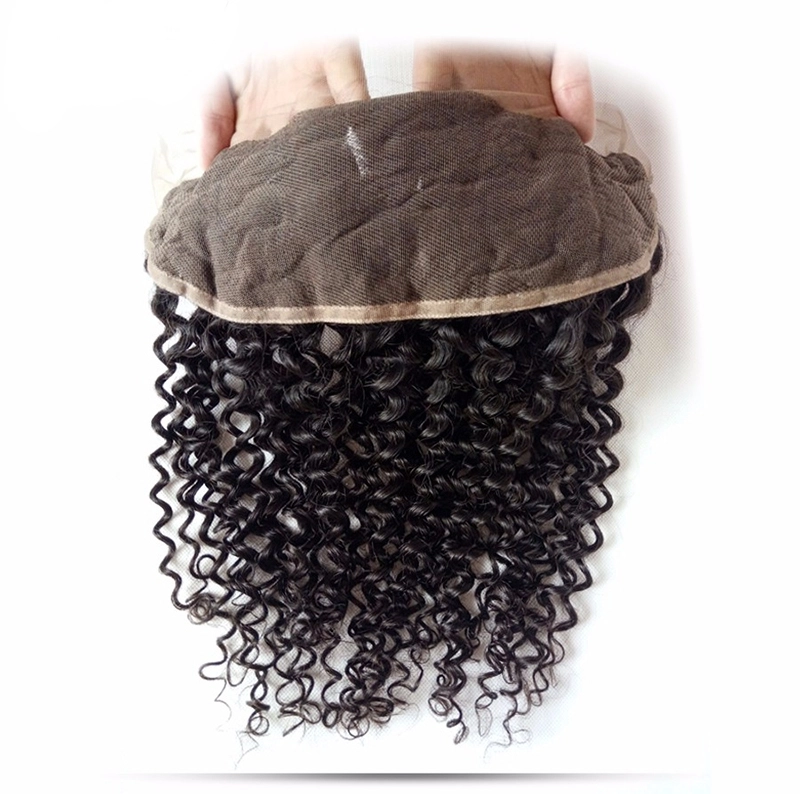 13x4 Malaysian Curly Hair Lace Frontal Closures 1 Piece Ear to Ear Free Part Closure