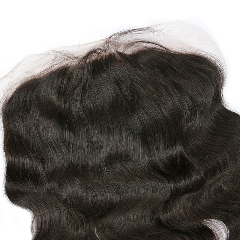 8A 13X6 Lace Frontal Closure Ear To Ear Lace Frontal Body Wave with Baby Hair?Peruvian Unprocessed Human hair in stock