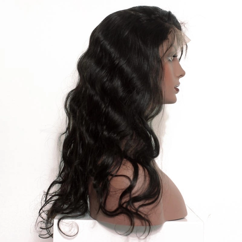 Lace Front Wigs Online Shopping Brazilian human hair Natural Color Body Wave Pre Plucked With Baby Hair