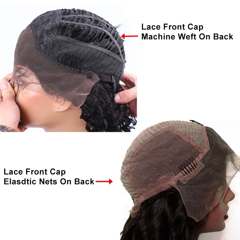 Lace Front Wigs With Bleached Knots Natural Color Body Wave Hair Pre-Plucked Natural Hair Line Lace Wigs