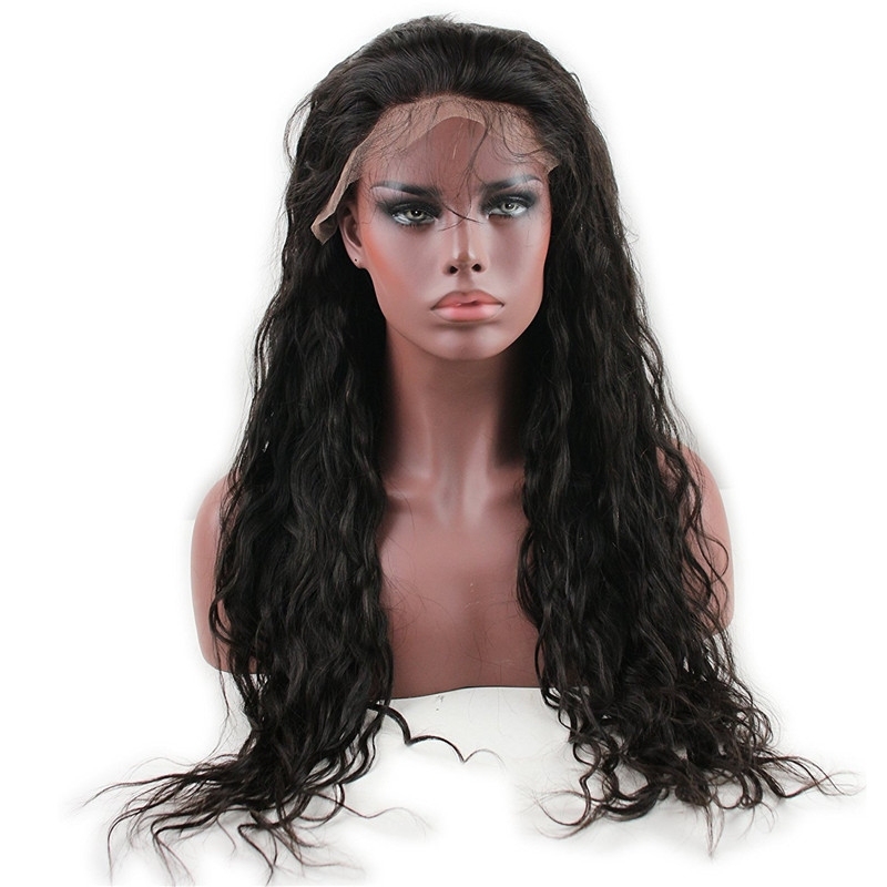 Lace Front Human Hair Wigs Natural Wave Brazilian Remy Human Hair Glueless Human Hair Lace Front Wig with Baby Hair for Black Women