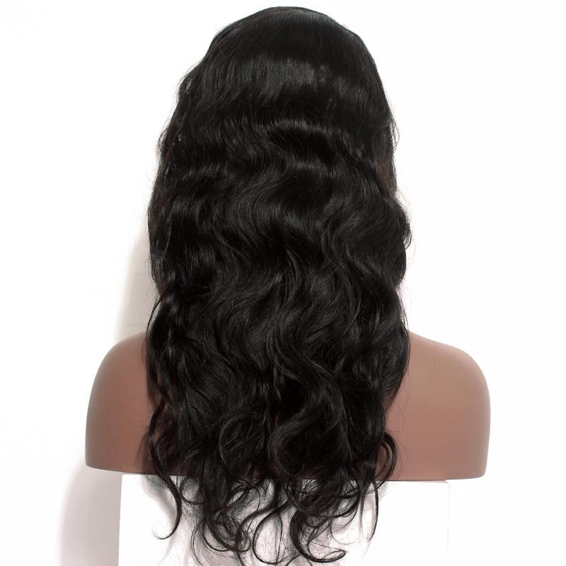 Lace Front Wigs Wedding Hairstyles Bleached Knots with Baby Hair Pre-Plucked Natural Hair Line Human Hair NO Mixed