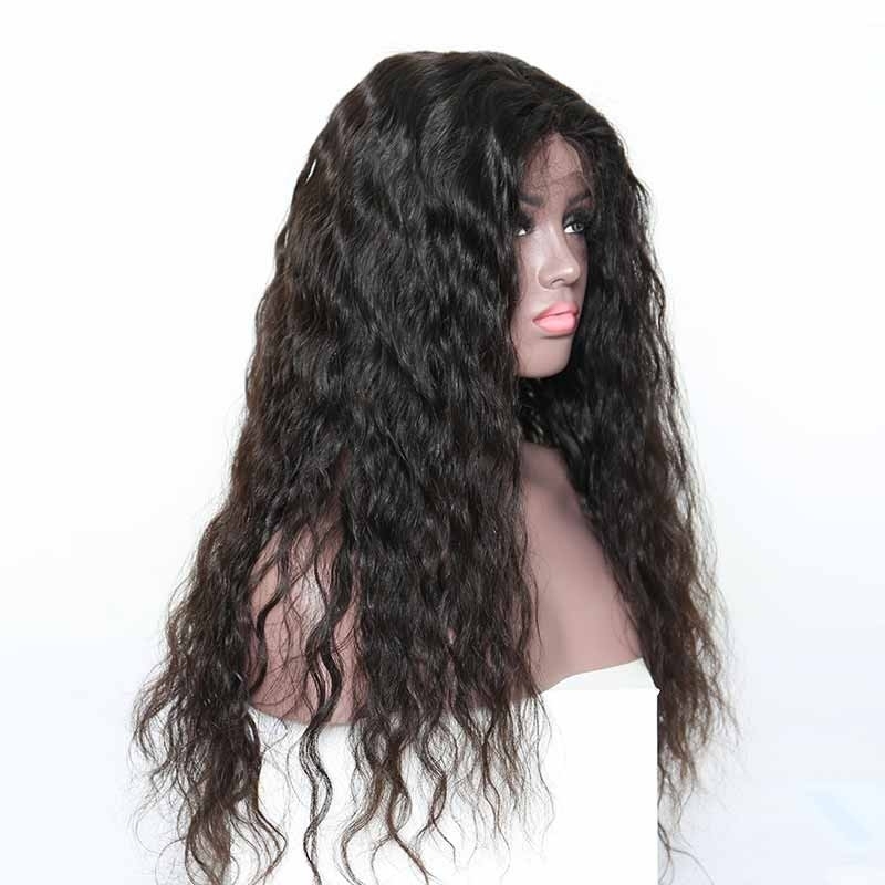 Human Hair Lace Front Wigs Top Grade Unprocessed Natural color Hair 180% Density Lace Wigs With Baby Hair