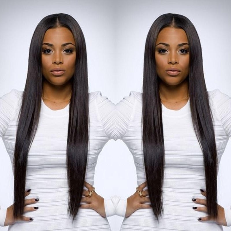 Straight Lace Front Wigs Pre-Plucked Natural Hair Line Bleached Knots 150% Density Wig Bleached Knots Natural Baby Hair