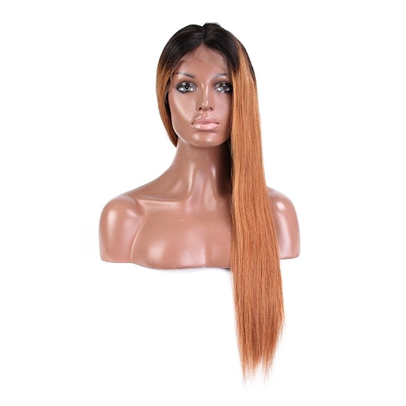 Brazilian Human Ombre 1bt/30 Lace Front Wigs for Women Hair Wigs With Baby Hair
