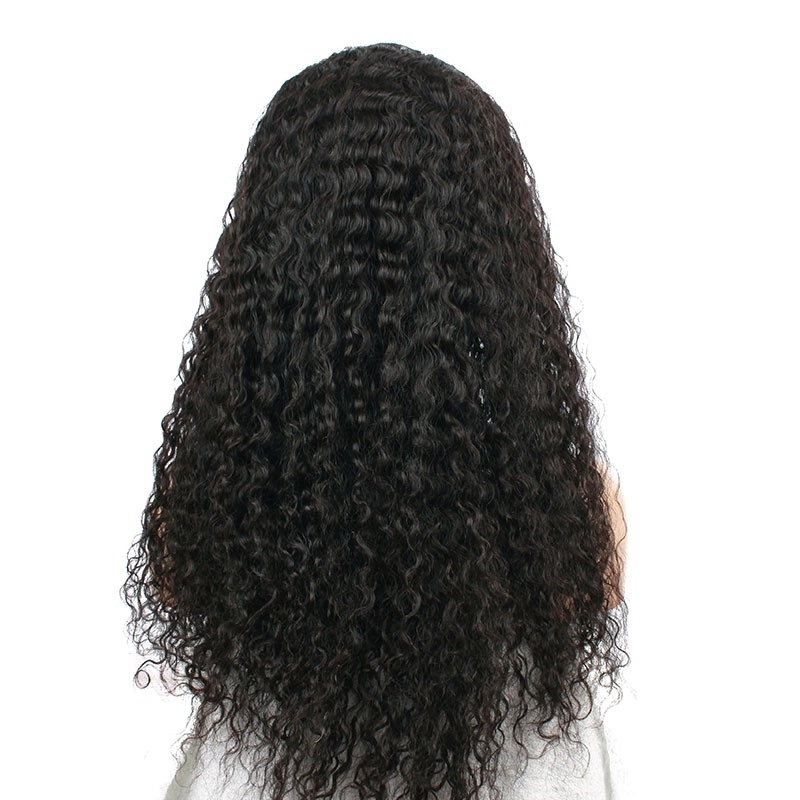 Water Wave 180% Density Brazilian Wigs Natural Hair Line real Human Hair Wigs for women