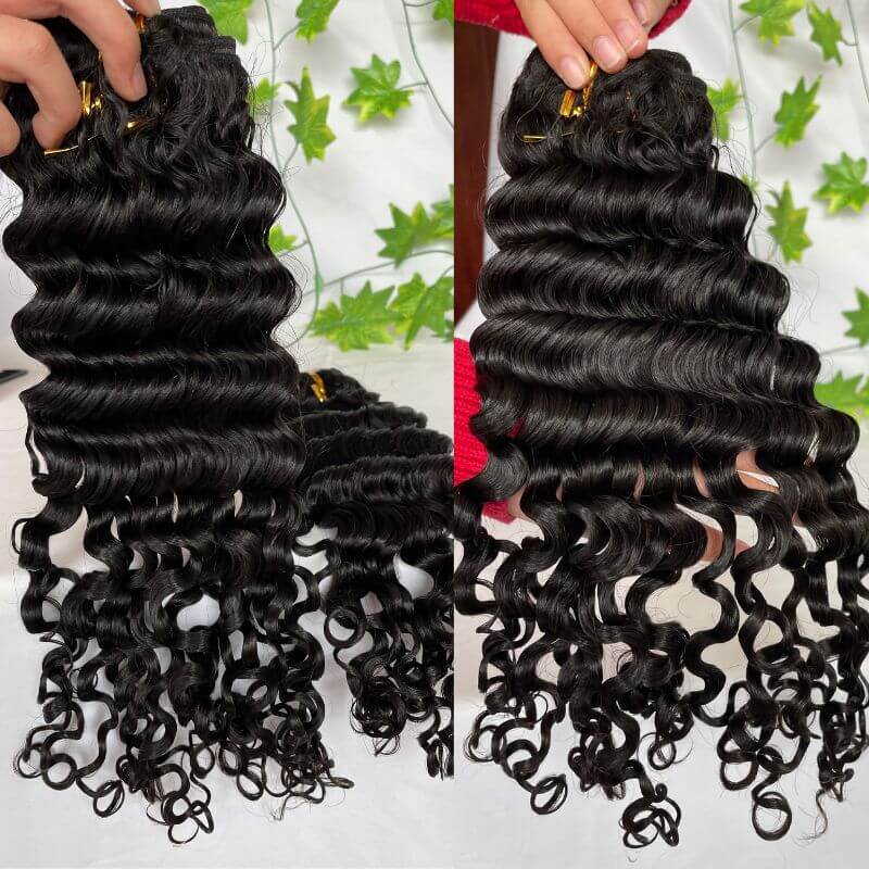 Burmese Curl Indian Virgin Pwigs Human Hair Bundles Weft Hair Weave Bundles 10A Hair Curly Human Hair Extensions