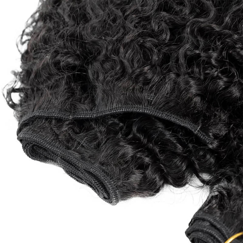 Vendor Kinky Curly Burmese Curly Hair Weft Raw Virgin Brazilian Hair For Black Women Hair Bundle Human  Hair Bundles Curly 100% Remy Hair Extension Human Weave 3 Bundle