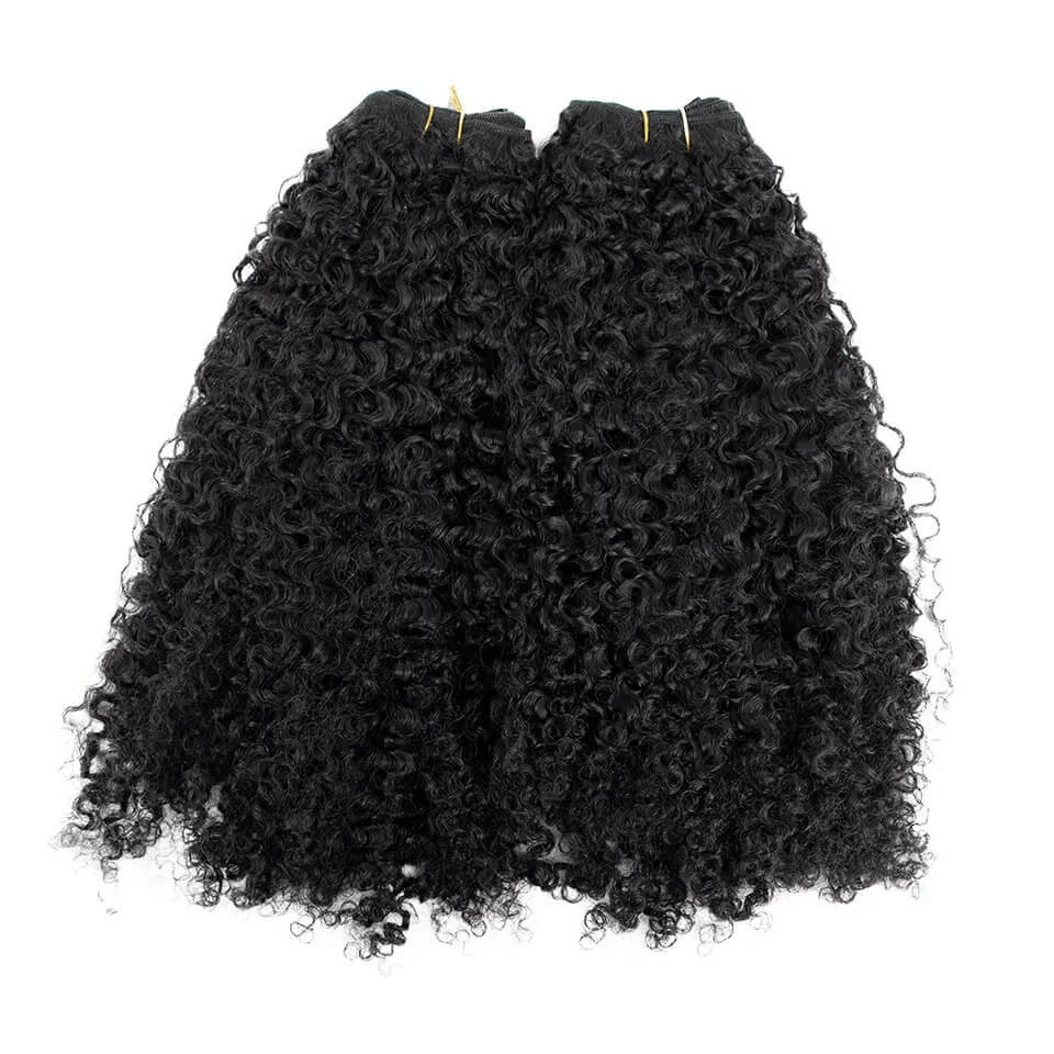 Vendor Kinky Curly Burmese Curly Hair Weft Raw Virgin Brazilian Hair For Black Women Hair Bundle Human  Hair Bundles Curly 100% Remy Hair Extension Human Weave 3 Bundle