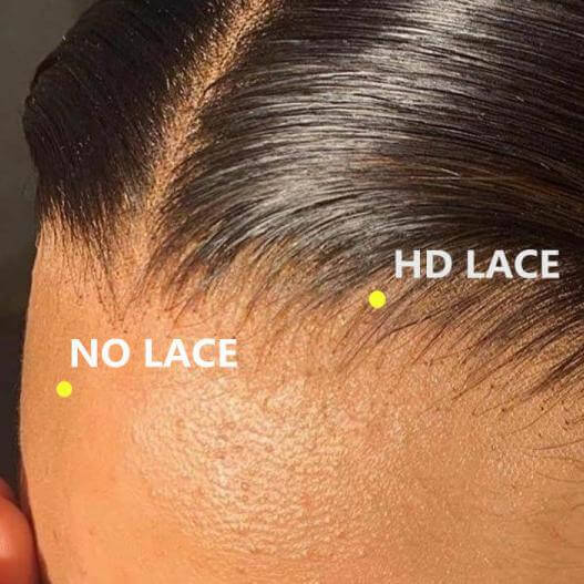 HD Transparent Lace Bleach Knots Glueless Yaki Kinky Straight Human Hair Lace Front Wigs Peruvian Pre Plucked 13x4 Lace Front Wigs For Black Women Glueless Remy Hair