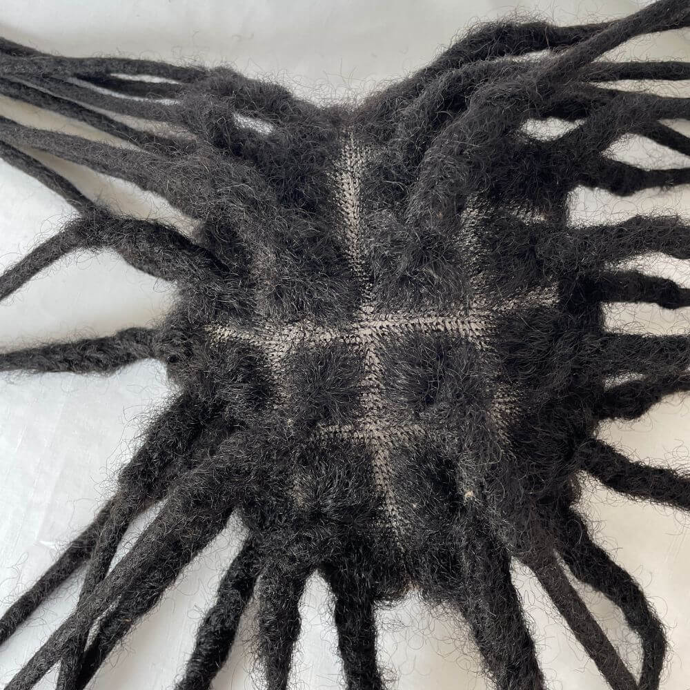 8 Inch 8x10 Transparent Full Swiss Lace Base Afro Dreadlock Extensions Toupee For Men Extensions Human Hair Dreadlock Hairpieces Replacement System