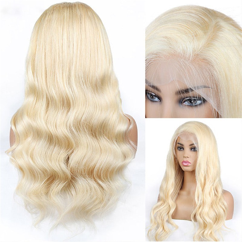 613 Honey Blonde Body Wave 13X6 Hd Lace Wigs Human Hair Wigs For Women Pre Plucked