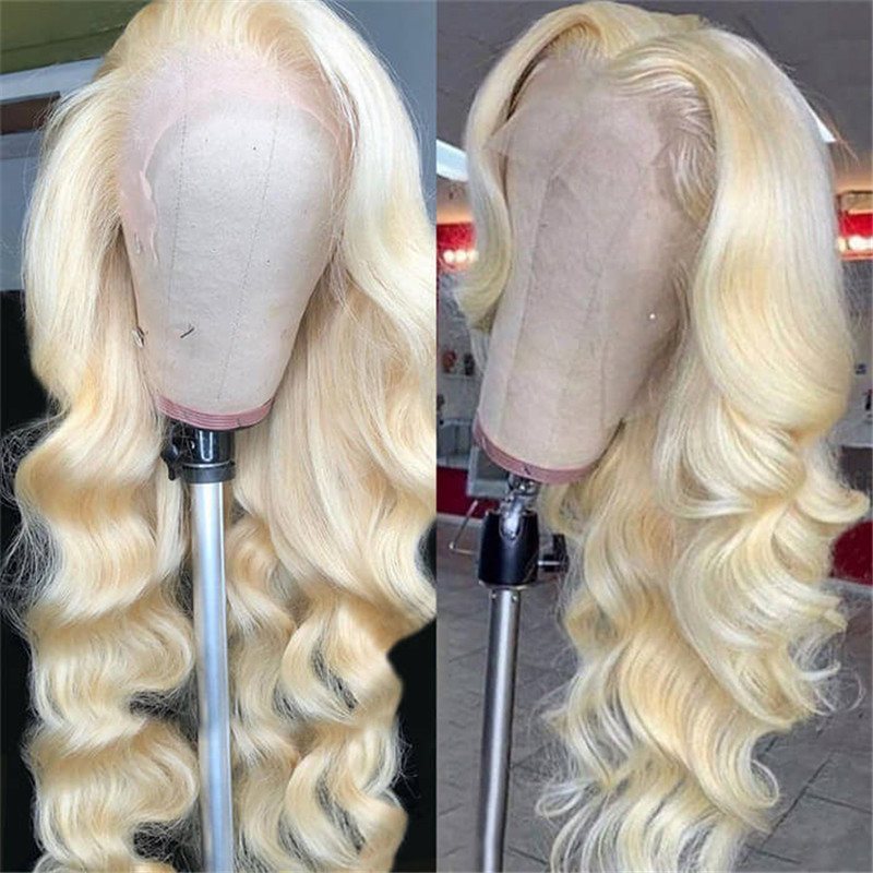 613 Wig Body Wave T Part Lace Wig Human Hair Pre Plucked Transparent Lace Wig For Black Women