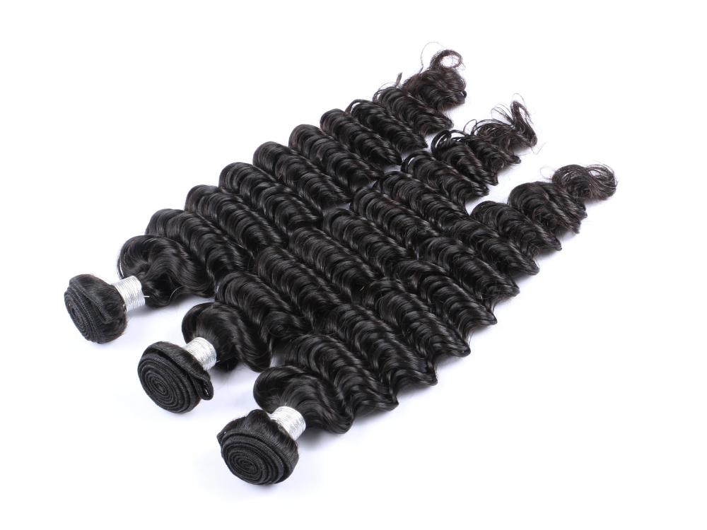 Benita Hair Top Quality  Natural Color Virgin Human Hair Deep Wave Hair Bunldes 3pcs Pack