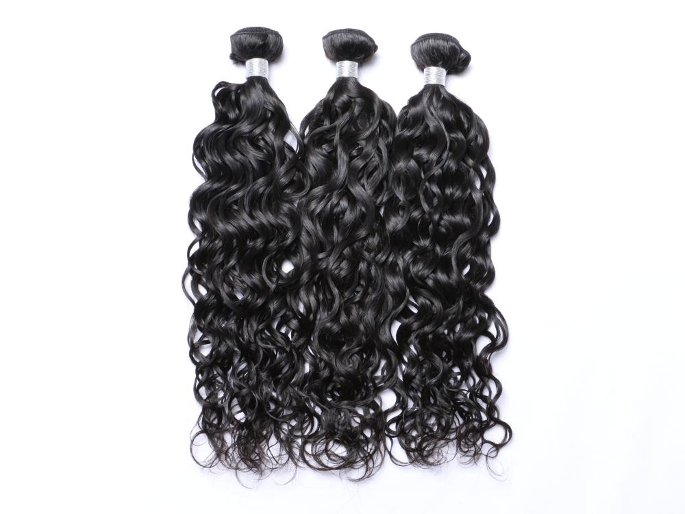 Benita Hair Top Quality  Natural Color Virgin Human Hair Bunldes Natural Wave 3pcs Pack