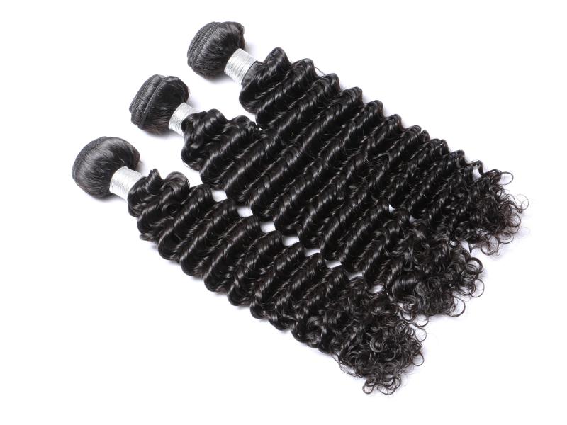 Benita Hair Top Quality  Natural Color Virgin Human Hair Bunldes Deep Curly Hair 3pcs Pack