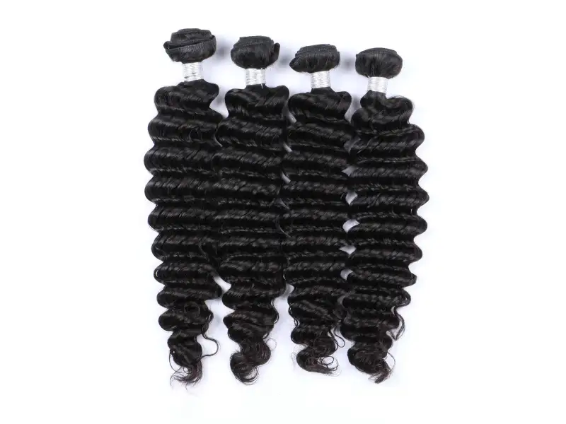 Benita Hair Top Quality  Natural Color Virgin Human Hair Bunldes Deep Wave Hair 4pcs Pack