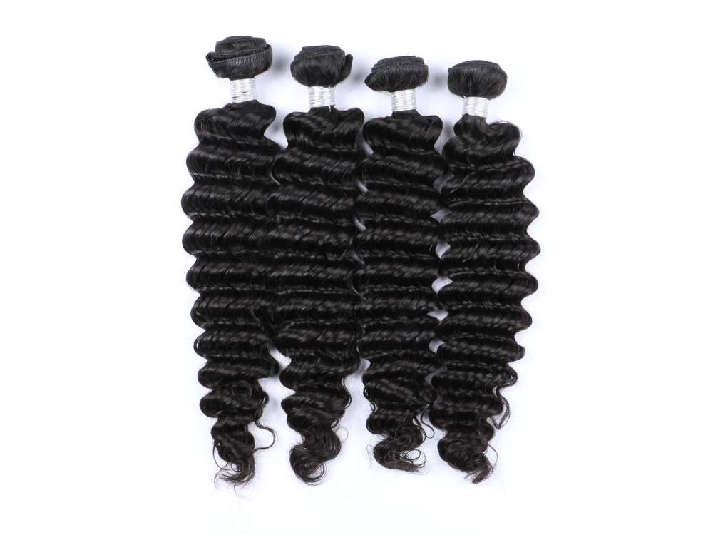 Benita Hair Top Quality  Natural Color Virgin Human Hair Bunldes Deep Wave Hair 4pcs Pack