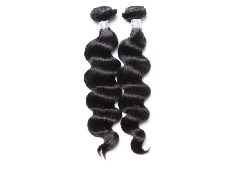 Benita Hair Premium Virgin Human Hair Bundles Natural Color Loose Wave Hair 2pcs Pack