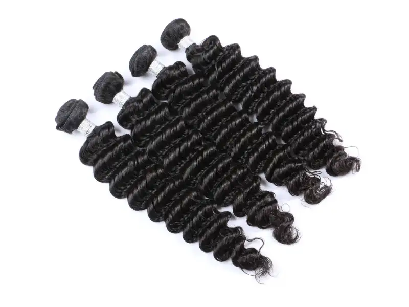 Benita Hair Top Quality  Natural Color Virgin Human Hair Bunldes Deep Wave Hair 4pcs Pack