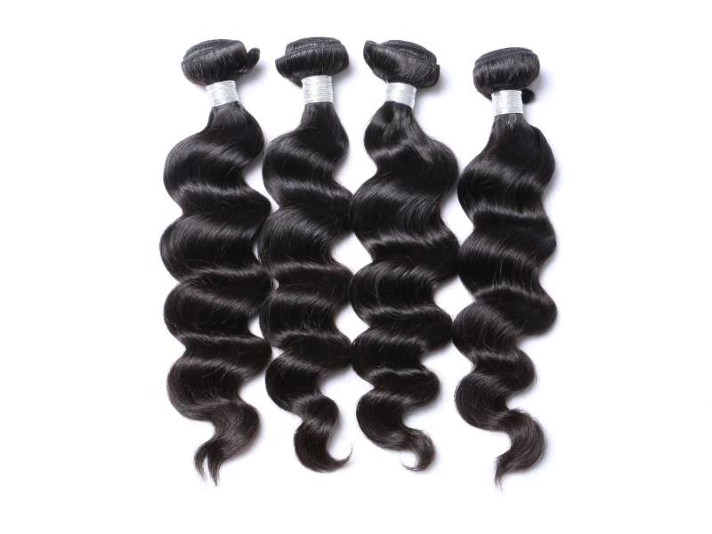 Benita Hair Top Quality  Natural Color Virgin Human Hair Bunldes Loose Wave Hair 4pcs Pack