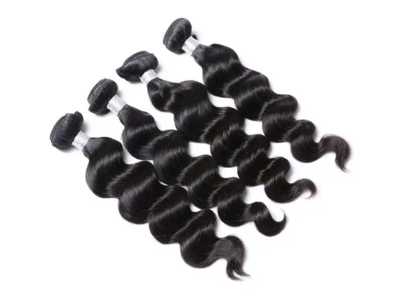 Benita Hair Top Quality  Natural Color Virgin Human Hair Bunldes Loose Wave Hair 4pcs Pack