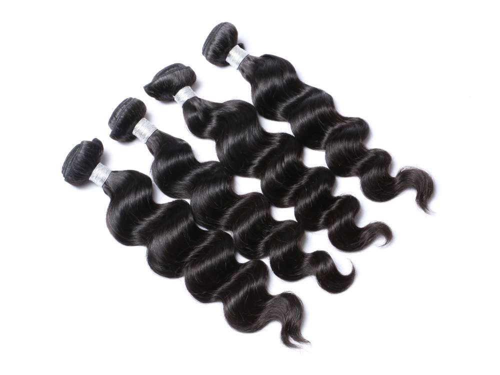 Benita Hair Top Quality  Natural Color Virgin Human Hair Bunldes Loose Wave Hair 4pcs Pack