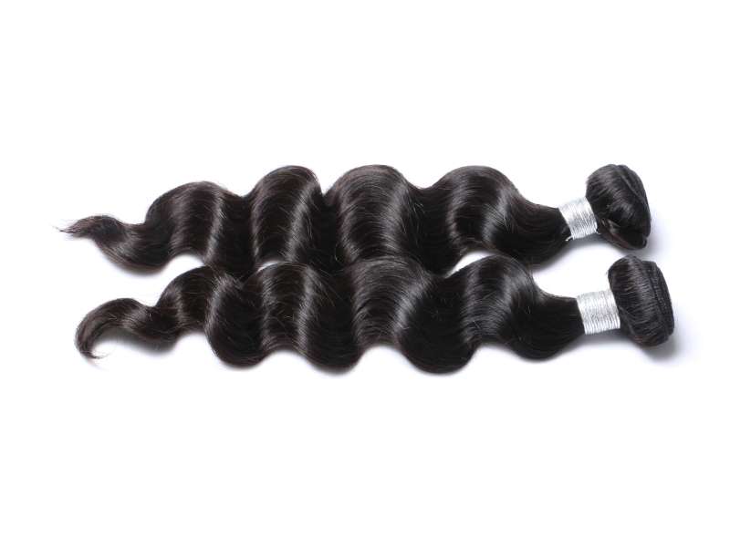 Benita Hair Premium Virgin Human Hair Bundles Natural Color Loose Wave Hair 2pcs Pack