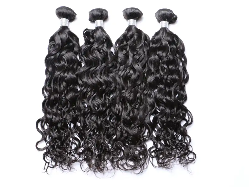 Benita Hair Top Quality  Natural Color Virgin Human Hair Bunldes Natural Wave Hair 4pcs Pack