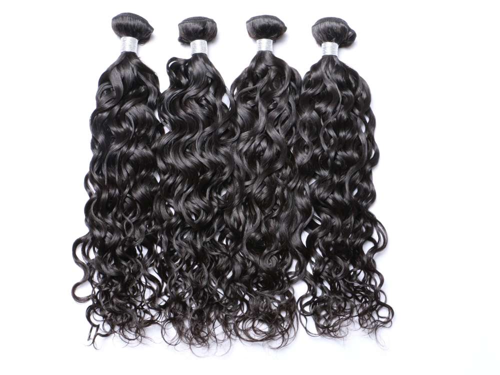 Benita Hair Top Quality  Natural Color Virgin Human Hair Bunldes Natural Wave Hair 4pcs Pack