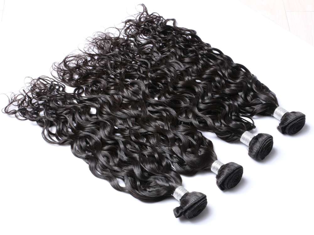 Benita Hair Top Quality  Natural Color Virgin Human Hair Bunldes Natural Wave Hair 4pcs Pack