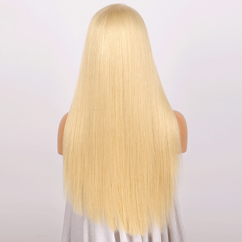 Benita Hair Premium Light Blonde Color Lace Front Wigs 613# Color Straight Hair Lace Wigs