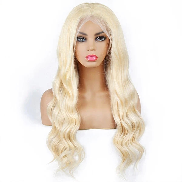 Benita Hair Premium Light Blonde Color Lace Front Wigs 613# Color Straight Hair Lace Wigs