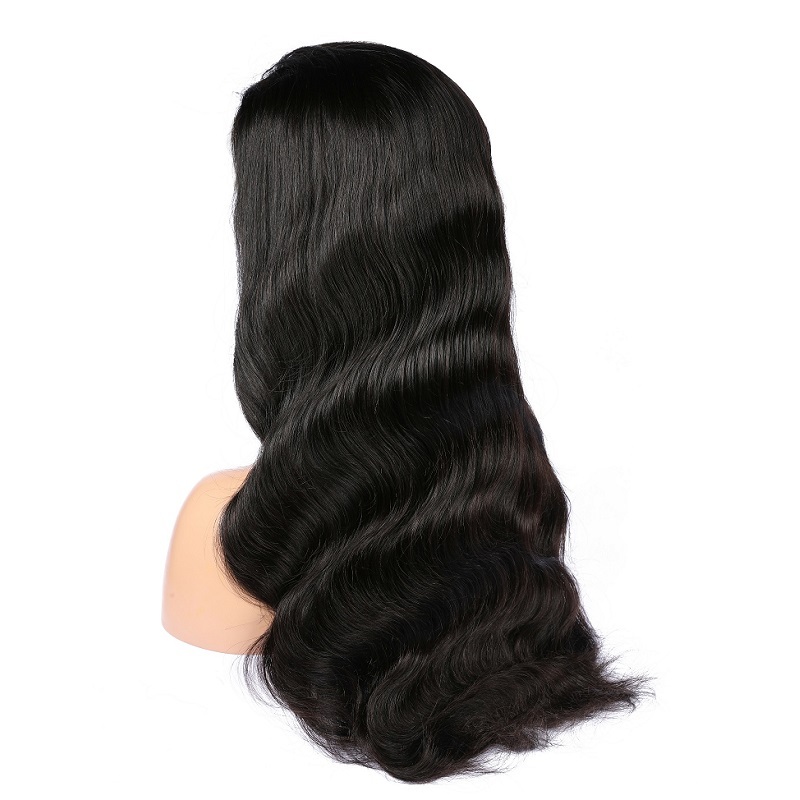 Benita Hair Quality Natural Color Straight Virgin Human Hair 4*4 Lace Closure Wigs