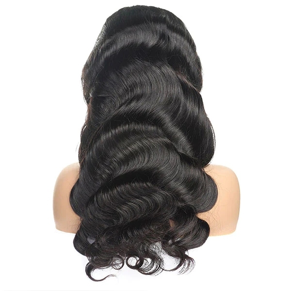 Benita Customized Clear Lace 13x4 Body Wave Human Hair Layered Edge Lace Front Wig 180% and 200% Density