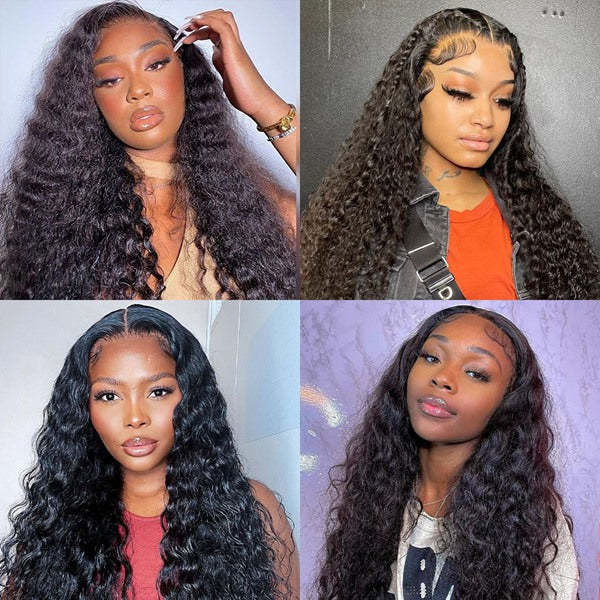 Benita Hair Factory Pre-plucked Hairline 13x6 Loose Wave Virgin Human Hair Clear Lace Front Wig 150% 180% 200% Density