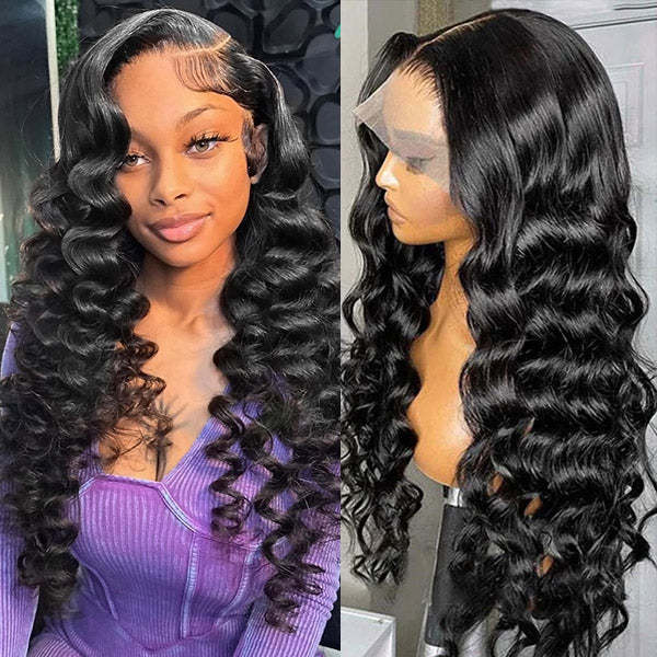 Benita Hair Body Wave Hair Pre-plucked Hairline Big Size Full Lace Frontal 13x4 Human Hair Wig Transparent and HD Clear Lace Front Hair Wigs in 180% 200% 250% Density