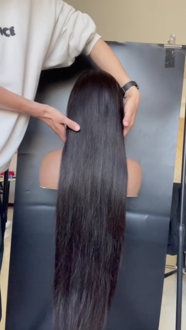 Benita Hair Straight Hair 13x4 and 13x6 Glueless HD Lace Front Human Hair Wig Natural Color Preplucked Free Part Hair Wig 12A